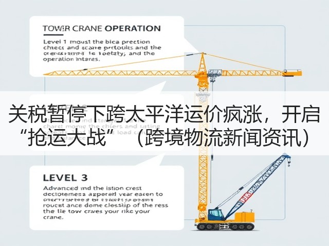 关税暂停下跨太平洋运价疯涨,开启 “抢运大战”(跨境物流新闻资讯)(图1) 关税暂停下跨太平洋运价疯涨,开启 “抢运大战”(跨境物流新闻资讯)(图1)
