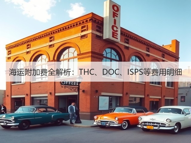 海运附加费全解析:THC、DOC、ISPS等费用明细(图2) 海运附加费全解析:THC、DOC、ISPS等费用明细(图2)