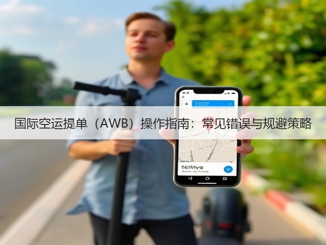 国际空运提单（AWB）操作指南：常见错误与规避策略(图1)