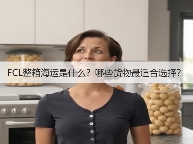 FCL整箱海运是什么?哪些货物最适合选择?(图3) FCL整箱海运是什么?哪些货物最适合选择?(图3)