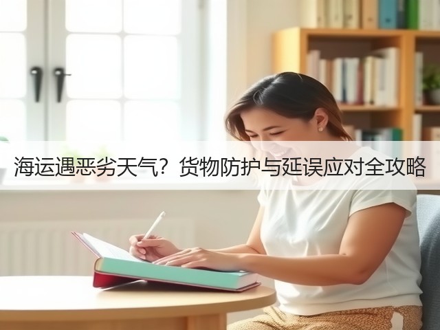海运遇恶劣天气?货物防护与延误应对全攻略(图3) 海运遇恶劣天气?货物防护与延误应对全攻略(图3)
