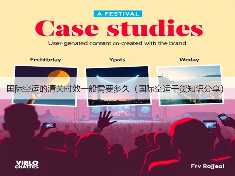 国际空运的清关时效一般需要多久（国际空运干货知识分享）