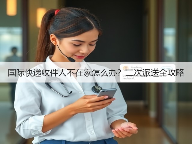 国际快递收件人不在家怎么办？二次派送全攻略(图2)
