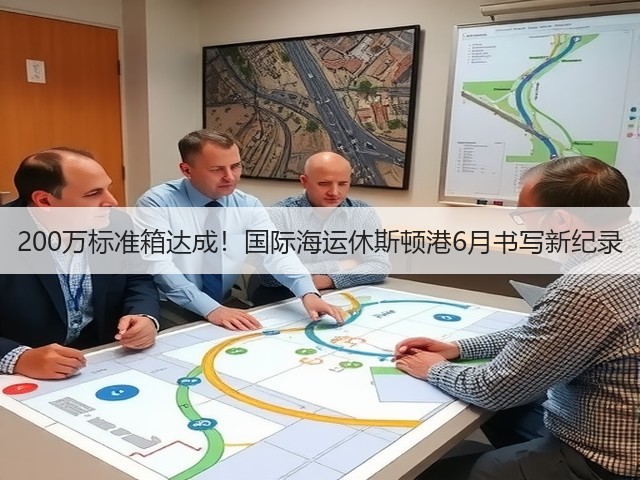 200万标准箱达成!国际海运休斯顿港6月书写新纪录(图2) 200万标准箱达成!国际海运休斯顿港6月书写新纪录(图2)