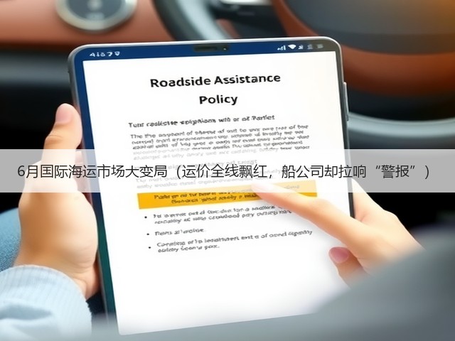 6月国际海运市场大变局(运价全线飘红,船公司却拉响“警报”)(图2) 6月国际海运市场大变局(运价全线飘红,船公司却拉响“警报”)(图2)