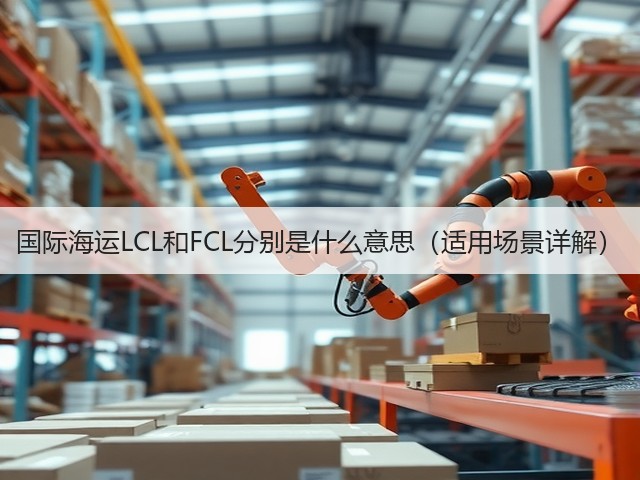 国际海运LCL和FCL分别是什么意思（适用场景详解）(图2)