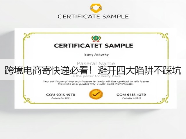 跨境电商寄快递必看!避开四大陷阱不踩坑(图1) 跨境电商寄快递必看!避开四大陷阱不踩坑(图1)