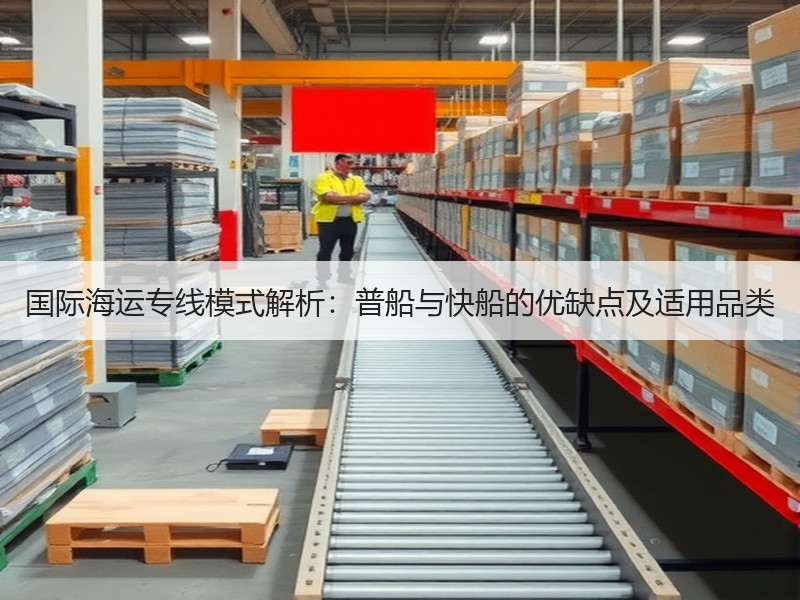 国际海运专线模式解析:普船与快船的优缺点及适用品类 国际海运专线模式解析:普船与快船的优缺点及适用品类