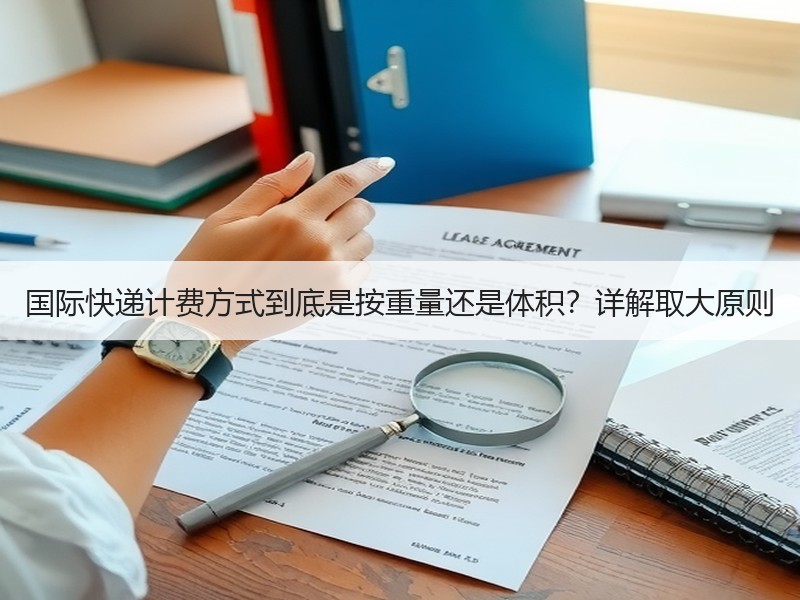 国际快递计费方式到底是按重量还是体积？详解取大原则