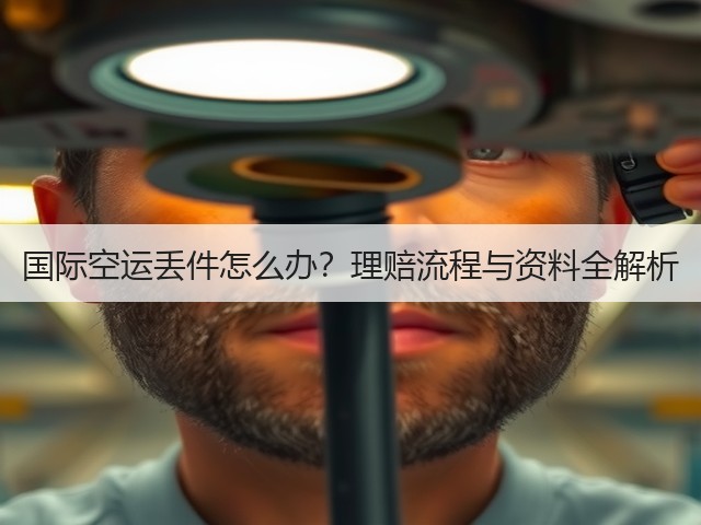 国际空运丢件怎么办?理赔流程与资料全解析(图1) 国际空运丢件怎么办?理赔流程与资料全解析(图1)