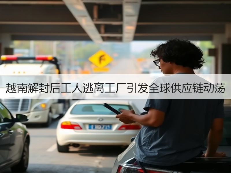 越南解封后工人逃离工厂引发全球供应链动荡 越南解封后工人逃离工厂引发全球供应链动荡