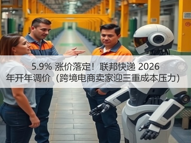 5.9% 涨价落定!联邦快递 2026 年开年调价(跨境电商卖家迎三重成本压力)(图2) 5.9% 涨价落定!联邦快递 2026 年开年调价(跨境电商卖家迎三重成本压力)(图2)