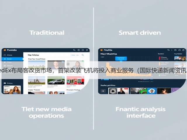 FedEx布局客改货市场,首架改装飞机将投入商业服务(国际快递新闻资讯)(图2) FedEx布局客改货市场,首架改装飞机将投入商业服务(国际快递新闻资讯)(图2)