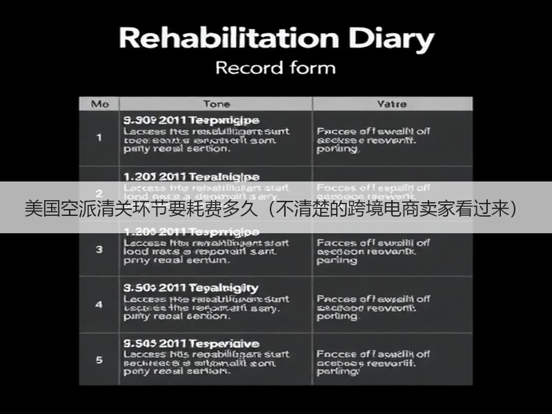美国空派清关环节要耗费多久（不清楚的跨境电商卖家看过来）