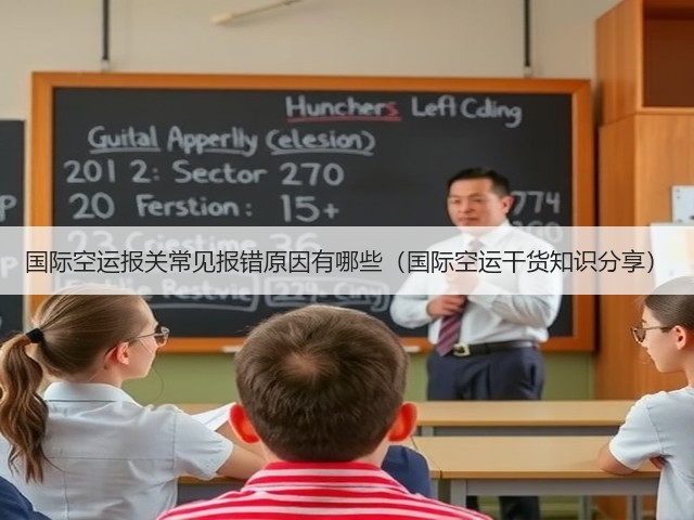 国际空运报关常见报错原因有哪些(国际空运干货知识分享)(图3) 国际空运报关常见报错原因有哪些(国际空运干货知识分享)(图3)