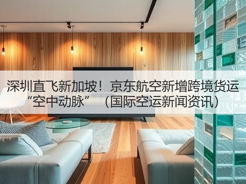 深圳直飞新加坡!京东航空新增跨境货运 “空中动脉”(国际空运新闻资讯) 深圳直飞新加坡!京东航空新增跨境货运 “空中动脉”(国际空运新闻资讯)
