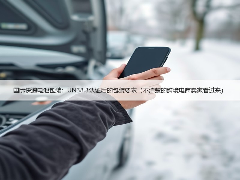 国际快递电池包装：UN38.3认证后的包装要求（不清楚的跨境电商卖家看过来）