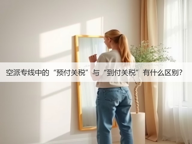 空派专线中的“预付关税”与“到付关税”有什么区别?(图1) 空派专线中的“预付关税”与“到付关税”有什么区别?(图1)