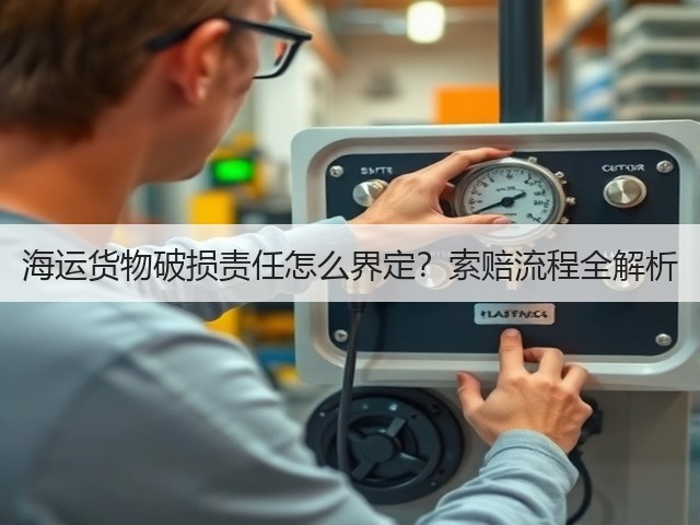 海运货物破损责任怎么界定?索赔流程全解析(图1) 海运货物破损责任怎么界定?索赔流程全解析(图1)
