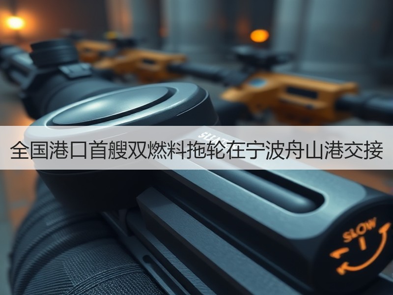 全国港口首艘双燃料拖轮在宁波舟山港交接