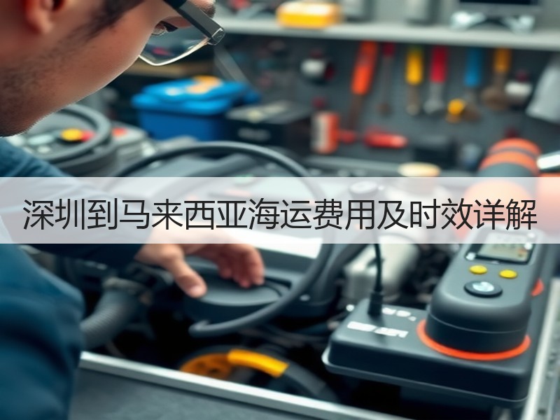 深圳到马来西亚海运费用及时效详解