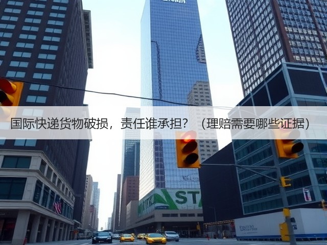 国际快递货物破损，责任谁承担？（理赔需要哪些证据）(图3)