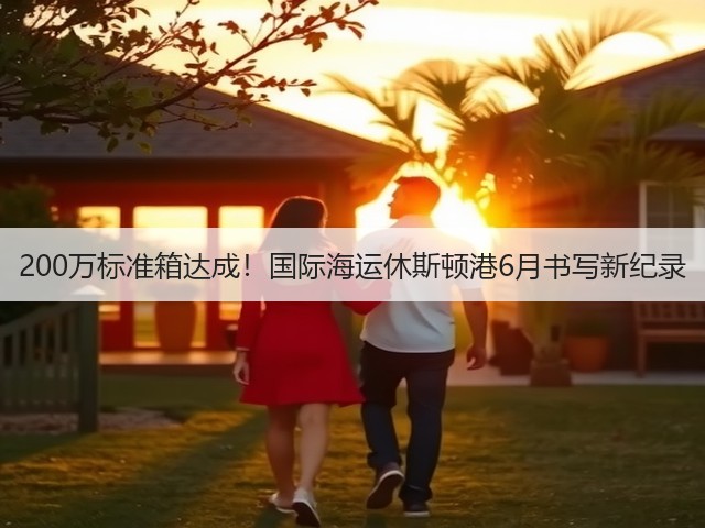 200万标准箱达成!国际海运休斯顿港6月书写新纪录(图3) 200万标准箱达成!国际海运休斯顿港6月书写新纪录(图3)
