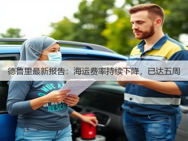 德鲁里最新报告：海运费率持续下降，已达五周(图1)