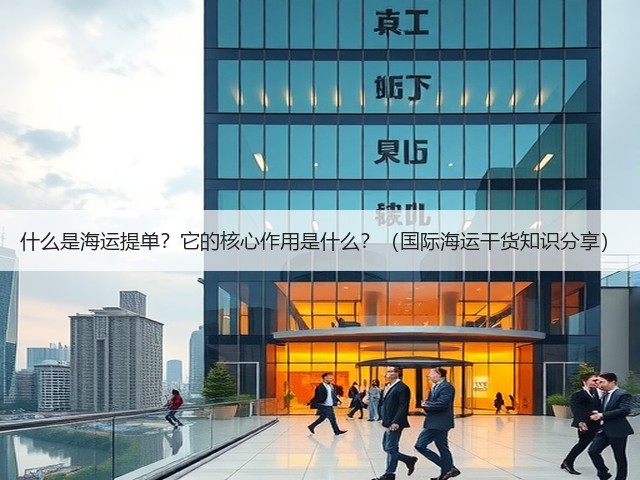 什么是海运提单?它的核心作用是什么?(国际海运干货知识分享)(图3) 什么是海运提单?它的核心作用是什么?(国际海运干货知识分享)(图3)