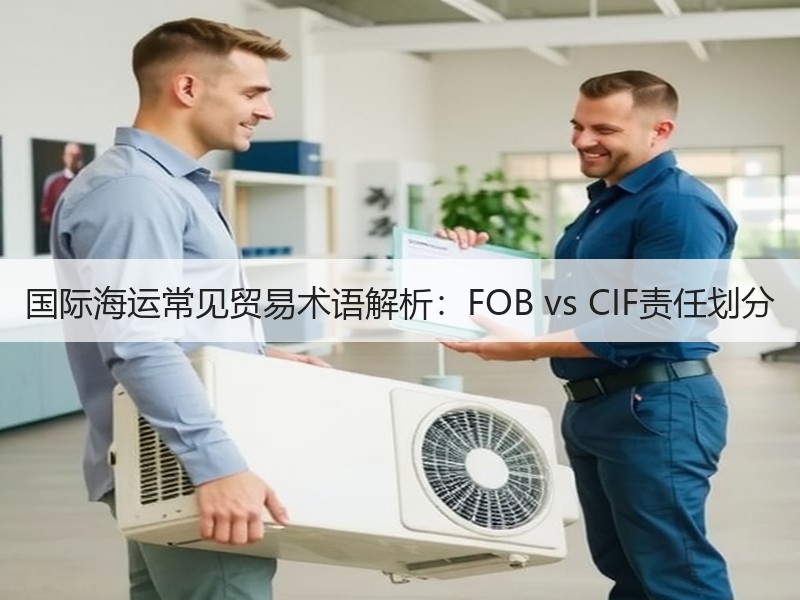 国际海运常见贸易术语解析:FOB vs CIF责任划分 国际海运常见贸易术语解析:FOB vs CIF责任划分