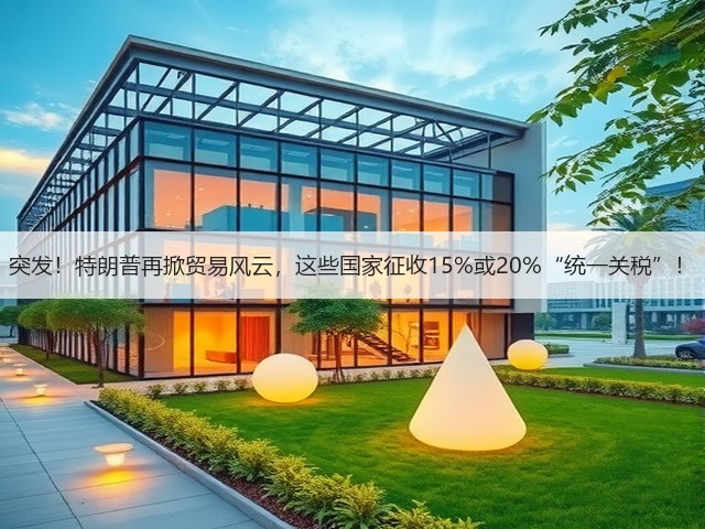 突发!特朗普再掀贸易风云,这些国家征收15%或20%“统一关税”!(图2) 突发!特朗普再掀贸易风云,这些国家征收15%或20%“统一关税”!(图2)