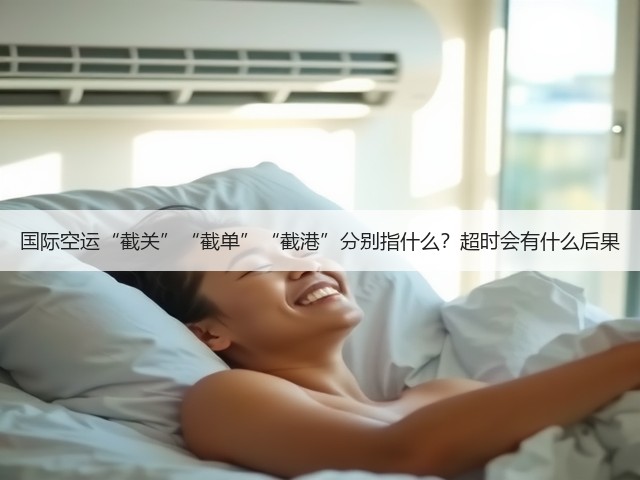 国际空运“截关”“截单”“截港”分别指什么?超时会有什么后果(图1) 国际空运“截关”“截单”“截港”分别指什么?超时会有什么后果(图1)