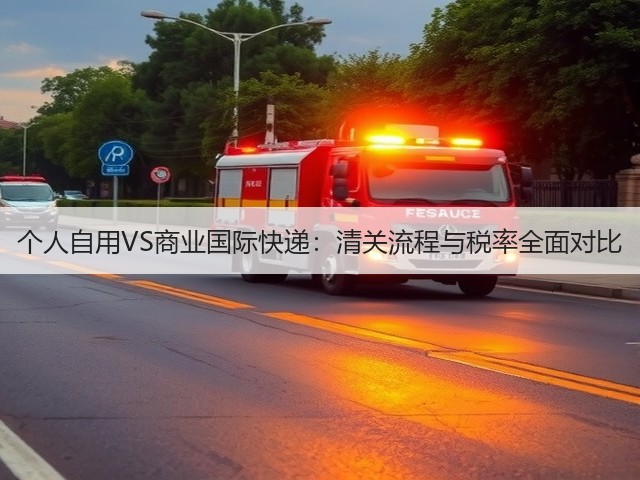 个人自用VS商业国际快递：清关流程与税率全面对比(图3)