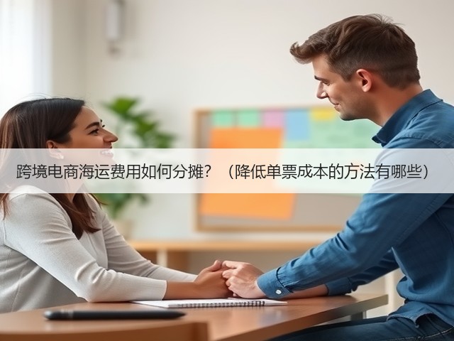 跨境电商海运费用如何分摊?(降低单票成本的方法有哪些)(图1) 跨境电商海运费用如何分摊?(降低单票成本的方法有哪些)(图1)