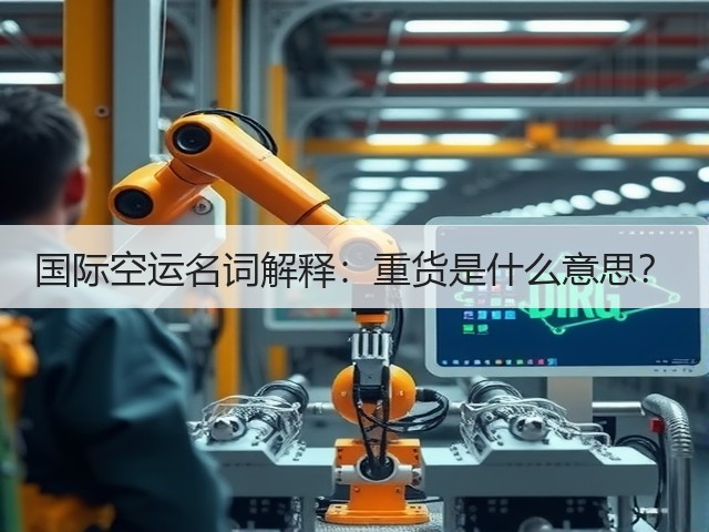 国际空运名词解释:重货是什么意思?(图2) 国际空运名词解释:重货是什么意思?(图2)