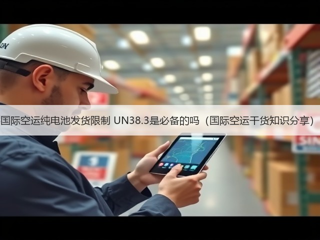 国际空运纯电池发货限制 UN38.3是必备的吗(国际空运干货知识分享)(图3) 国际空运纯电池发货限制 UN38.3是必备的吗(国际空运干货知识分享)(图3)