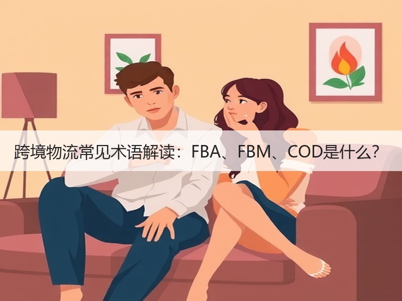 跨境物流常见术语解读：FBA、FBM、COD是什么？