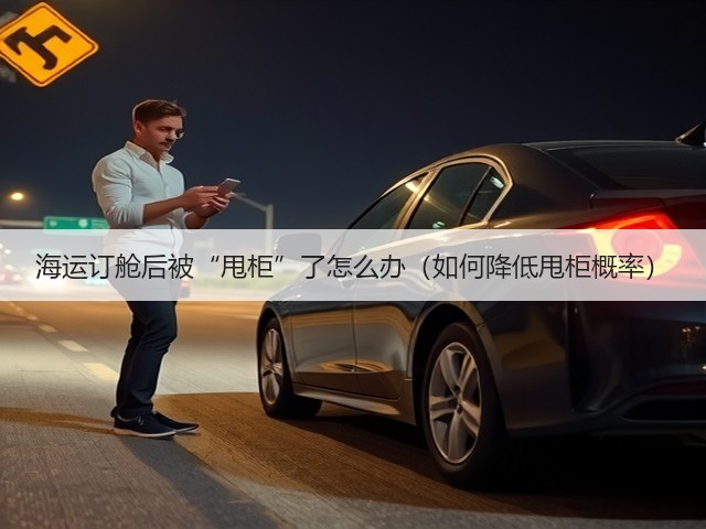 海运订舱后被“甩柜”了怎么办(如何降低甩柜概率)(图2) 海运订舱后被“甩柜”了怎么办(如何降低甩柜概率)(图2)