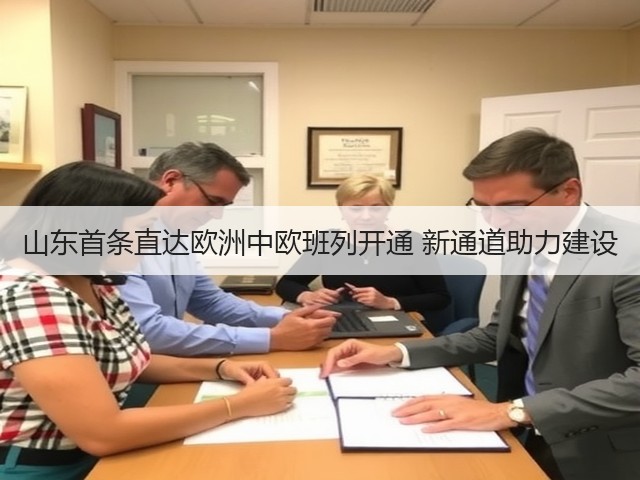 山东首条直达欧洲中欧班列开通 新通道助力建设(图2) 山东首条直达欧洲中欧班列开通 新通道助力建设(图2)