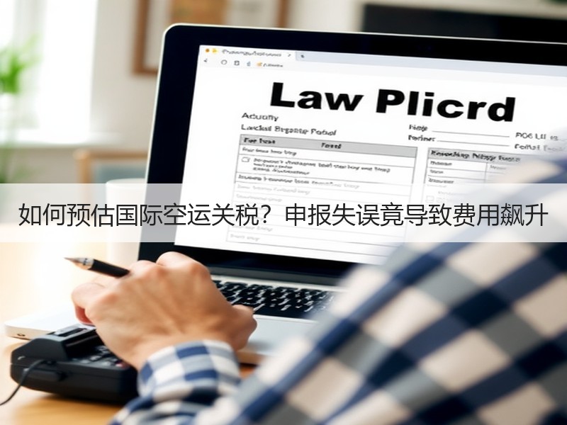 如何预估国际空运关税？申报失误竟导致费用飙升