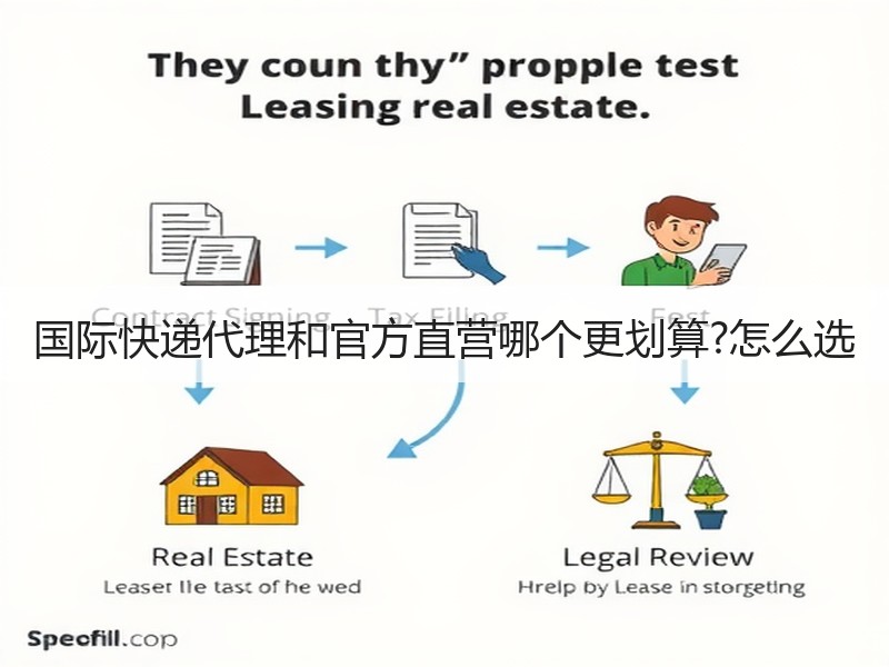 国际快递代理和官方直营哪个更划算?怎么选