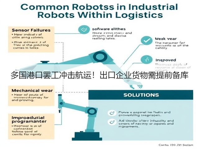 多国港口罢工冲击航运!出口企业货物需提前备库(图1) 多国港口罢工冲击航运!出口企业货物需提前备库(图1)