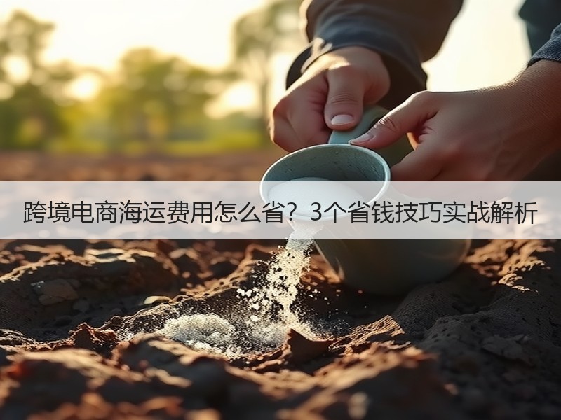 跨境电商海运费用怎么省?3个省钱技巧实战解析 跨境电商海运费用怎么省?3个省钱技巧实战解析