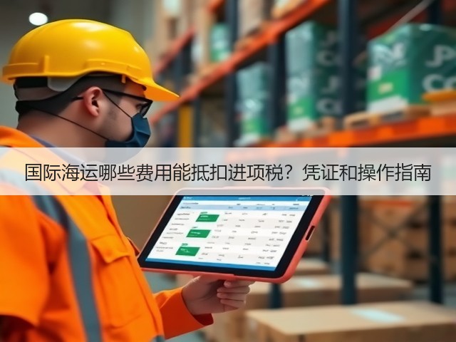 国际海运哪些费用能抵扣进项税?凭证和操作指南(图2) 国际海运哪些费用能抵扣进项税?凭证和操作指南(图2)
