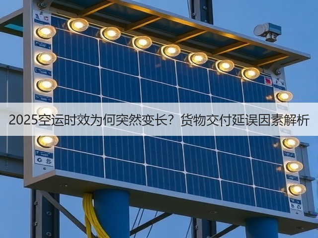 2025空运时效为何突然变长?货物交付延误因素解析(图1) 2025空运时效为何突然变长?货物交付延误因素解析(图1)