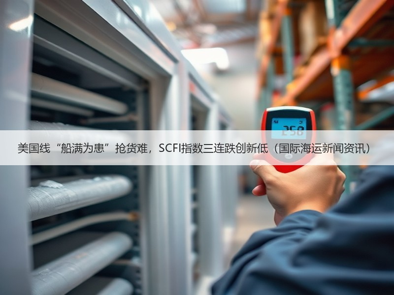 美国线“船满为患”抢货难，SCFI指数三连跌创新低（国际海运新闻资讯）