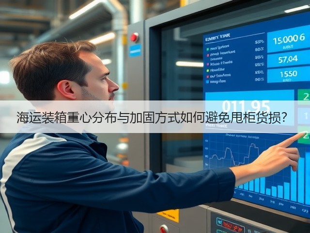 海运装箱重心分布与加固方式如何避免甩柜货损?(图3) 海运装箱重心分布与加固方式如何避免甩柜货损?(图3)