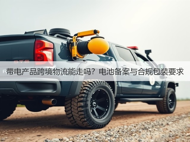 带电产品跨境物流能走吗?电池备案与合规包装要求(图1) 带电产品跨境物流能走吗?电池备案与合规包装要求(图1)
