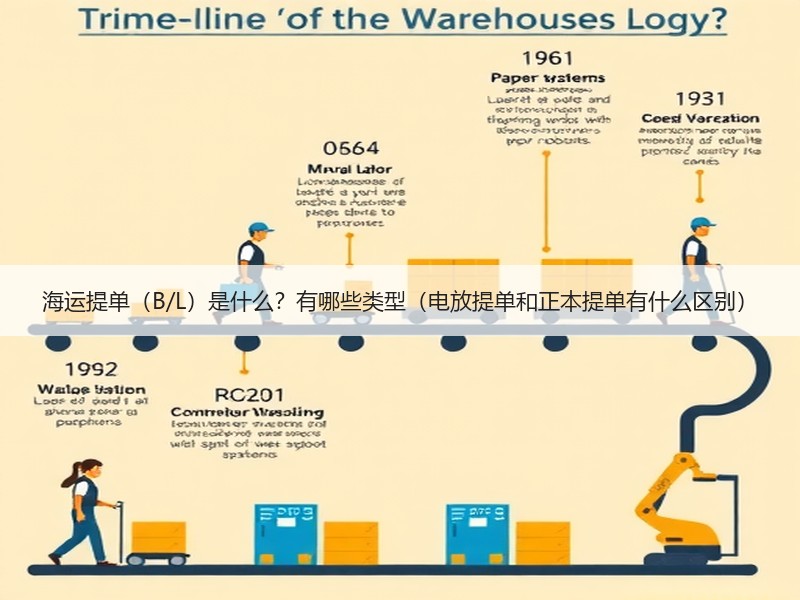 海运提单（B/L）是什么？有哪些类型（电放提单和正本提单有什么区别）
