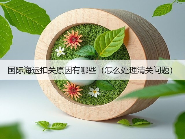国际海运扣关原因有哪些(怎么处理清关问题)(图3) 国际海运扣关原因有哪些(怎么处理清关问题)(图3)
